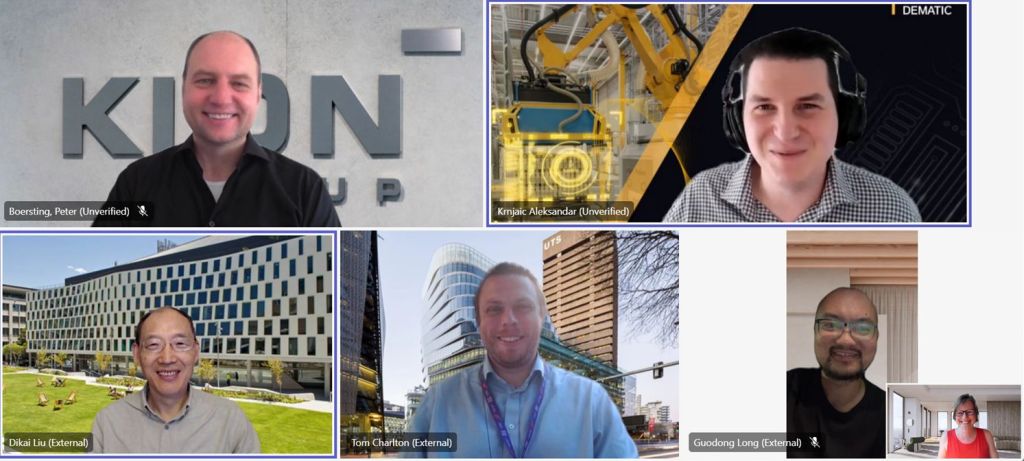 AI empowered robots for dexterous manipulation in warehouse automation Team Photo